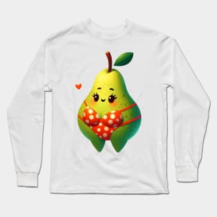 Cute Pear Long Sleeve T-Shirt